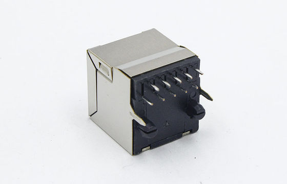 rj45 10 pin connector Free sample 180 Degree Shield Socket Network Connector TM52D011EXX41