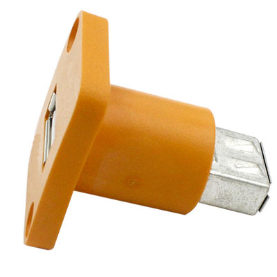 Female To Female USB 2.0/3.0 Coupler/Adapter With Panel Stop & Screw hole
