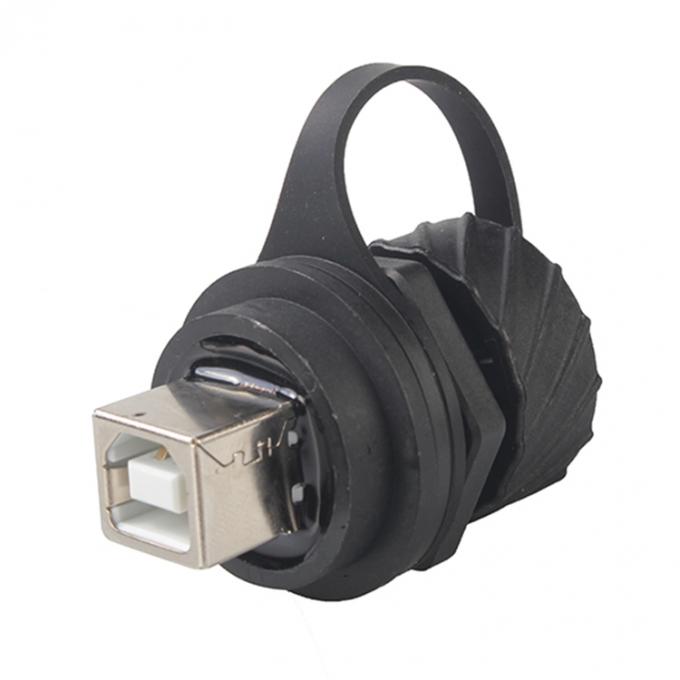 Usb-BF στο θηλυκό συζευκτήρων usb-BF στο θηλυκό αδιάβροχο Dustproof βιομηχανικό βαθμό συζευκτήρων για τον εξοπλισμό εκτύπωσης